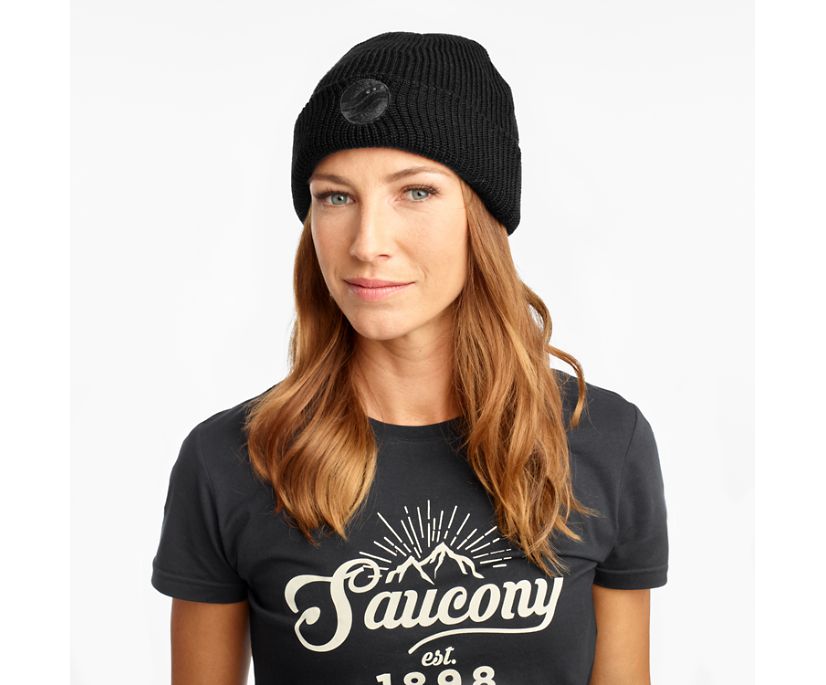 Women\'s Saucony Rested Beanies Black | Singapore 356KORI